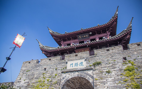 临海长城城门图片
