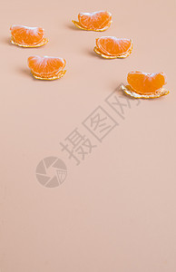橘子 背景图片