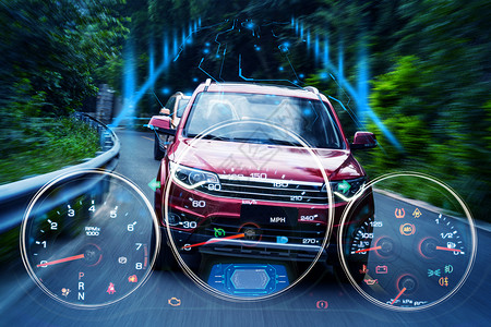 开车车速表科技汽车设计图片