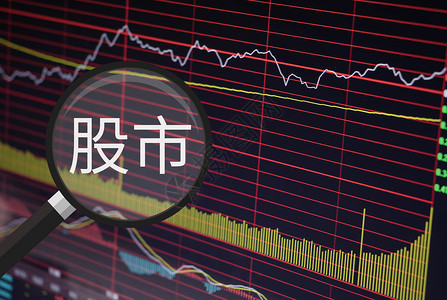 大盘金融股市分析图设计图片