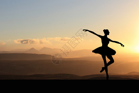 舞蹈节目健康芭蕾运动设计图片