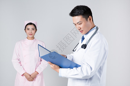 医生与护士形象照图片
