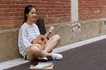 青春校园的学生图片