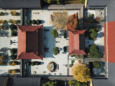 航空拍摄航拍寿圣寺背景