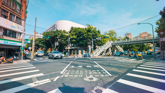台湾台北北投街景图片