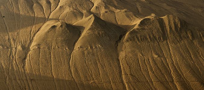 全景沙漠新疆戈壁荒漠山丘文理背景