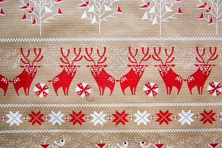 纺织卡通圣诞节背景素材背景