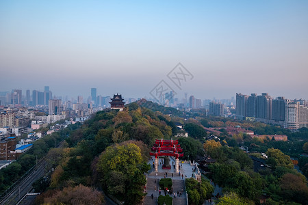 黄鹤楼公园风景武汉黄鹤楼公园风光背景