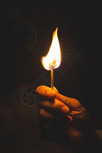 火与光素材黑暗中的火苗背景