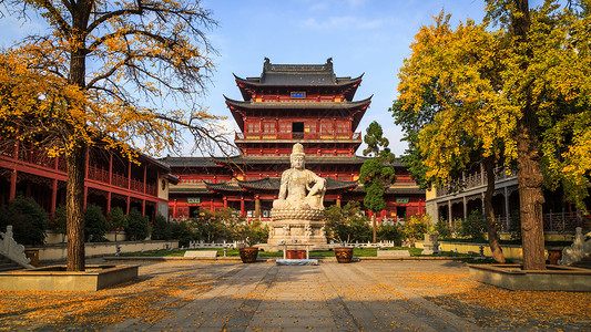 南京佛教中心南京毗卢寺背景
