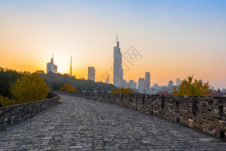 江苏南京古城墙图片