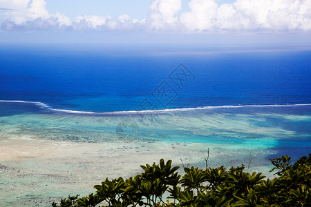 毛里求斯海岸线高清图片