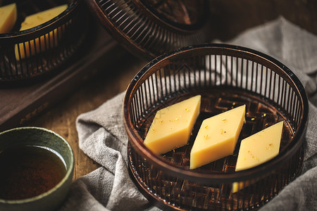 中式京八件豌豆黄高清图片