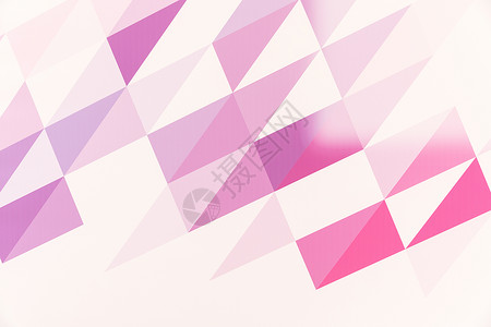 粉色几何三角形粉色撞色素材背景