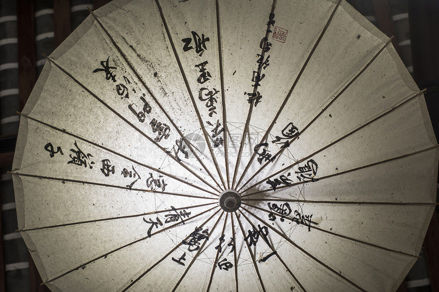 中国风纸伞图片