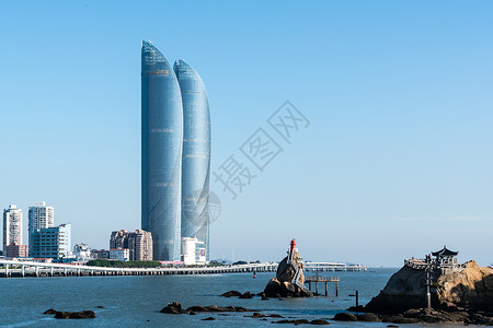 约翰斯顿海峡厦门世茂海峡大厦背景