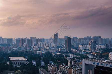 俯瞰城市夜景图片