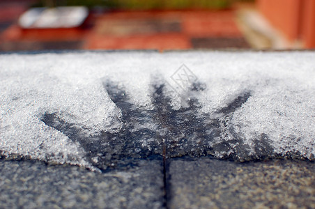 下雪啦背景图片