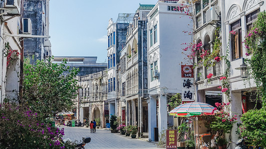 广西北海老街图片