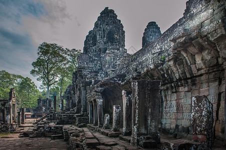 柬埔寨古建筑遗址群图片