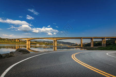 沥青道路纹理高架桥公路背景