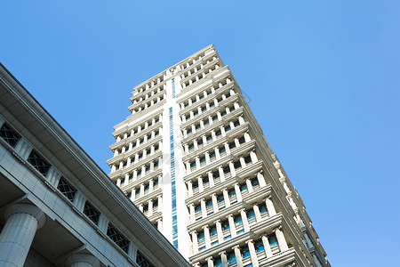 上海地标陆家嘴建筑背景图片