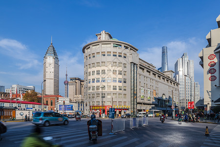 上海马路与建筑图片