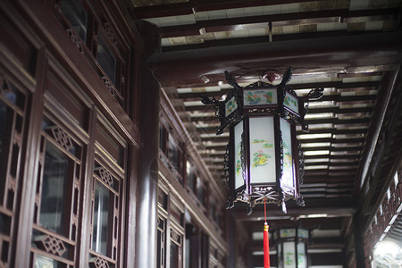 中国元素的古风建筑图片