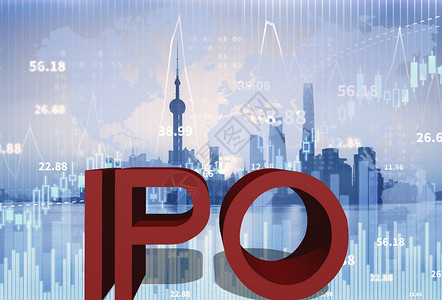 IPO概念图背景图片