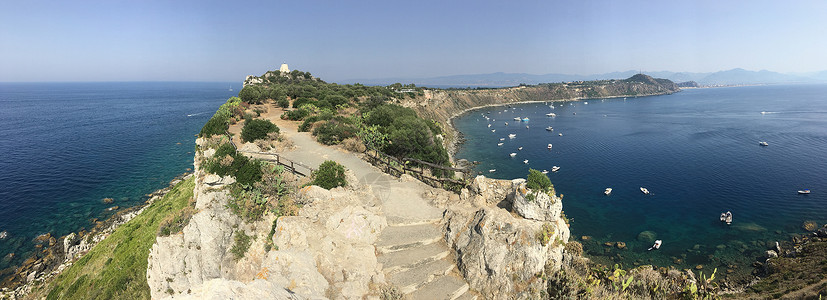 海岛游艇欧洲意大利海岛全景图背景