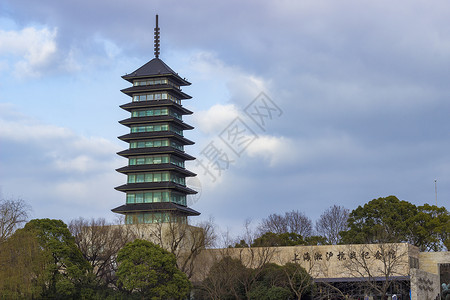 古代云形素材淞沪会战纪馆背景