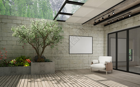 室外设计茶道庭院高清图片