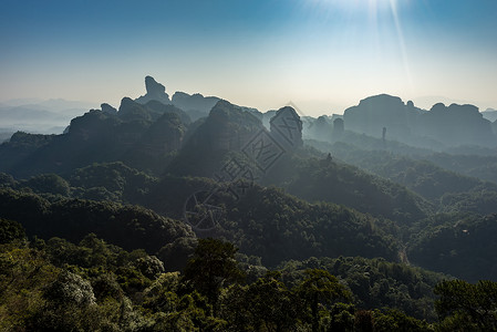 丹霞山之帽峰山图片