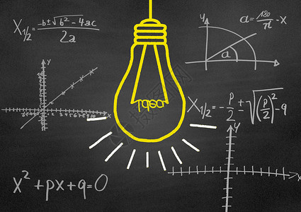 数学公式思考文化教育设计图片