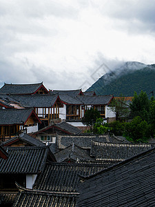 丽江古城背景图片