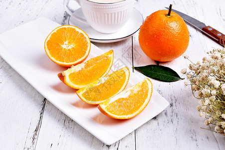 橙子新鲜椪柑高清图片