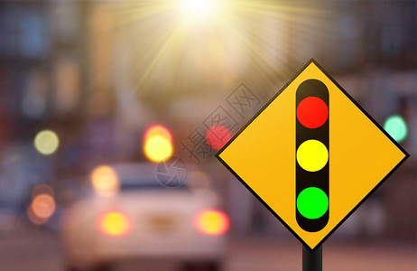 红灯果道路标志指示牌设计图片