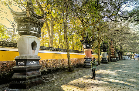 宁波天童寺背景