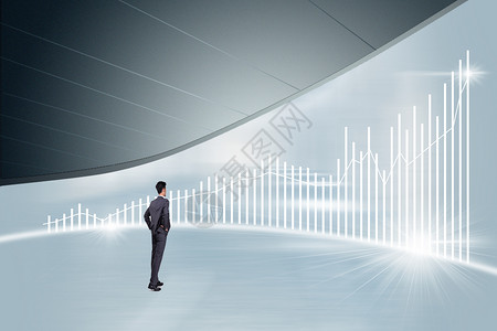 业绩数据图股市金融数据设计图片