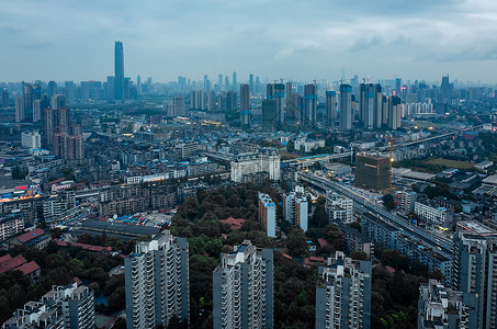 武汉城市风光背景图片
