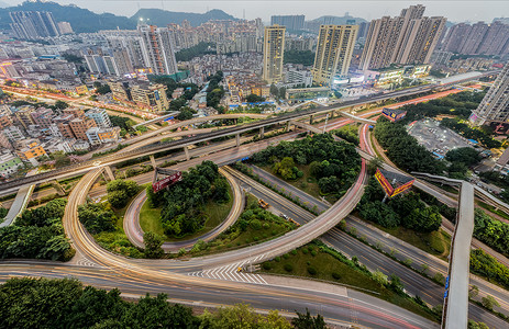 深圳城市立交桥背景图片