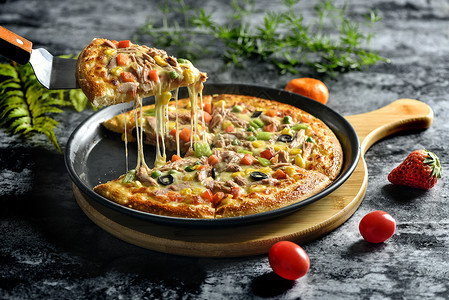 披萨素材玉米高清图片