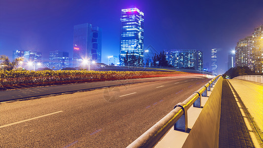 深圳百度国际大厦夜景背景图片
