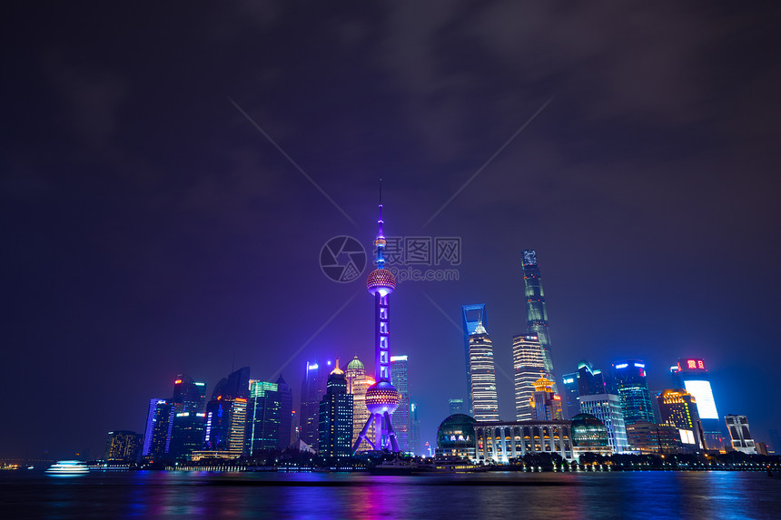 上海外滩夜景图片