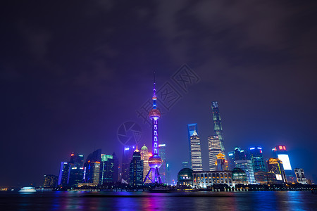 上海外滩夜景图片