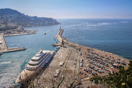 明尼斯法国尼斯风光背景