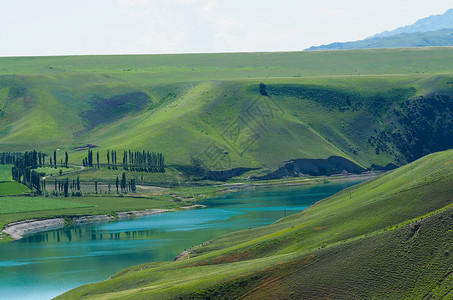 新疆山河风光图片