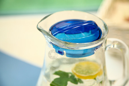 凉水壶玻璃杯水具高清图片
