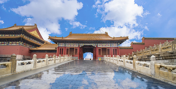 北京故宫宫殿别墅高清图片