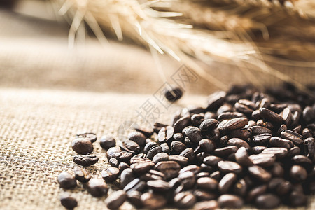 咖啡文化咖啡豆素材高清图片